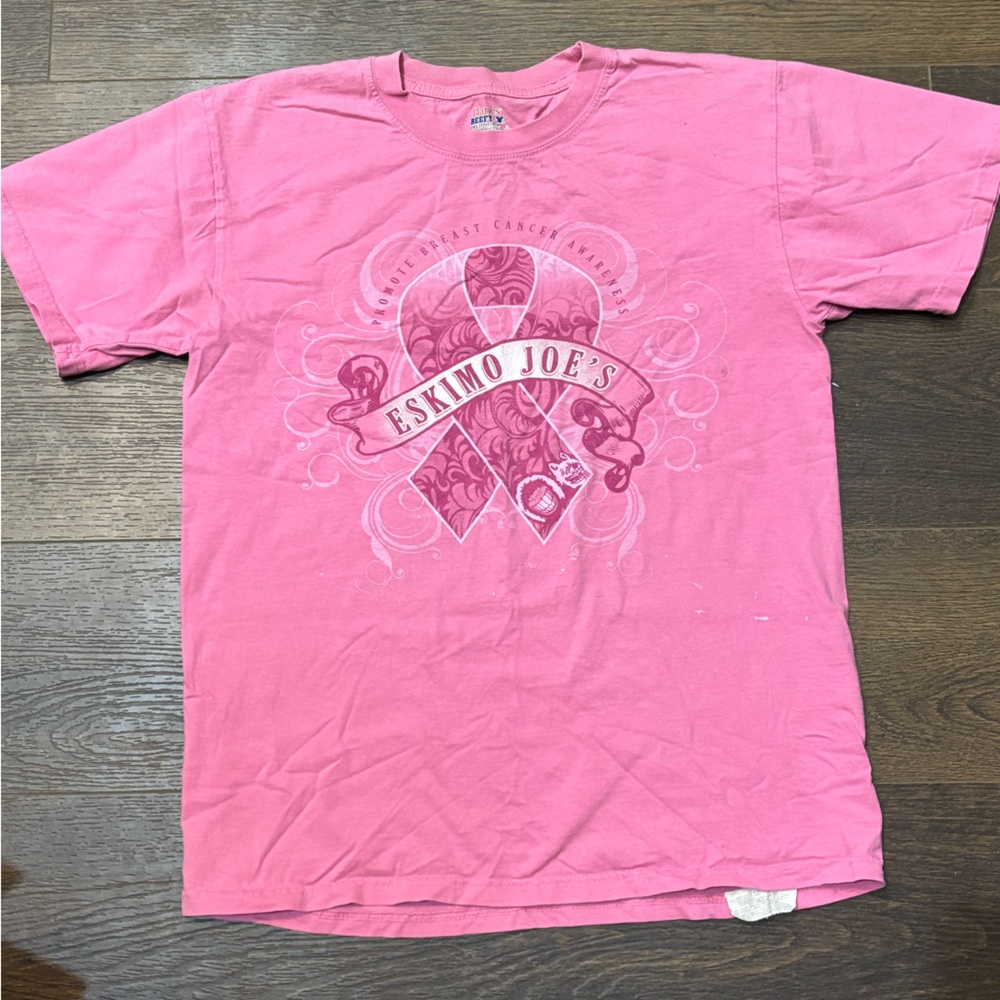 Hanes Pink Graphic T-Shirt